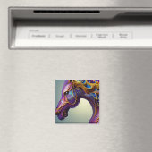 Aimant Fierce Gemmes Fracturales Cheval Tête (In Situ (Lave-vaisselle))