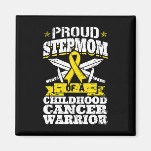 Aimant Fière Femme En Chef D'Un Guerrier Du Cancer De L'E