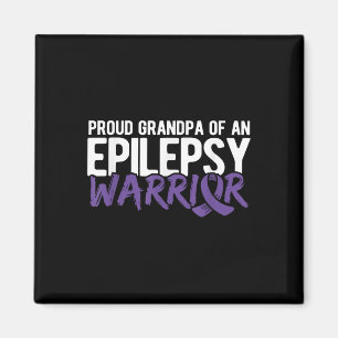 Aimant Fière Grand-Père De L'Épilepsie Guerrier Epilepsie