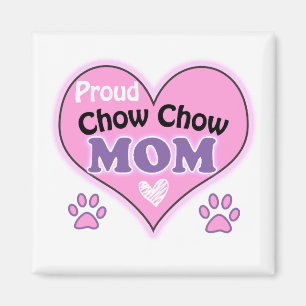 Aimant Fière mère de Chow Chow