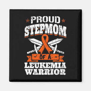 Aimant Fière Tepmère D'Une Leucémie Guerrière Sensibilisa