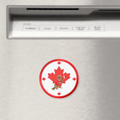 Aimant Fièrement le castor canadien (In Situ (Lave-vaisselle))