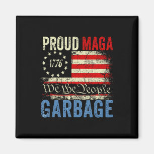 Aimant Fiers partisans de Mega Garbyge Trump 1
