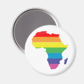 Aimant fierté africaine. (Recto/Verso)