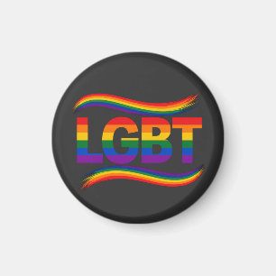 Aimant Fierté arc-en-ciel LGBT