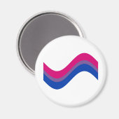 Aimant Fierté bisexuelle (Recto/Verso)