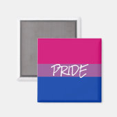 Aimant Fierté bisexuelle (Recto/Verso)