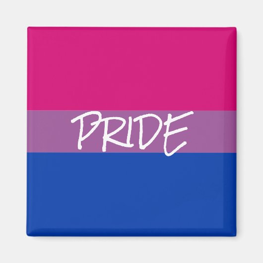 Aimant Fierté bisexuelle (Devant)