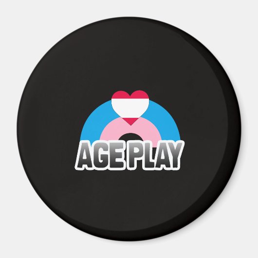 Aimant Fierté de jeu d'âge (Devant)