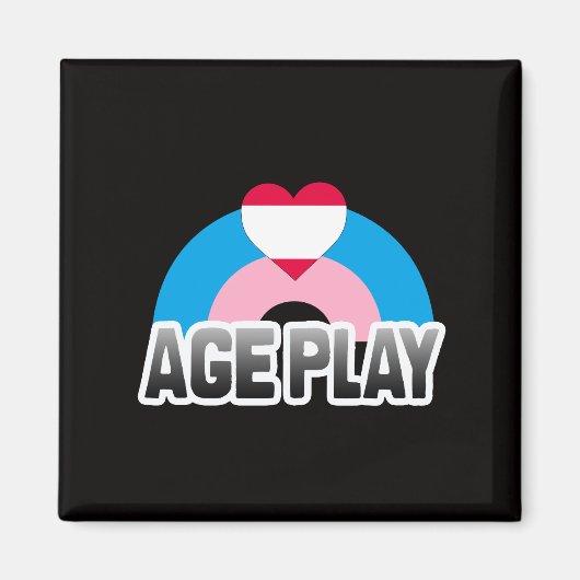 Aimant Fierté de jeu d'âge (Devant)