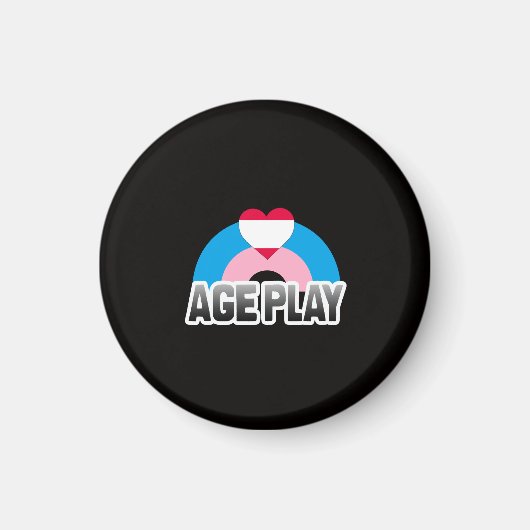 Aimant Fierté de jeu d'âge (Devant)