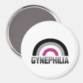 Aimant Fierté de la gynéphilie (Recto/Verso)