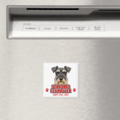 Aimant 🐾 Fierté de l'amant du Schnauzer Standard 🐾 (In Situ (Lave-vaisselle))