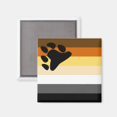 Aimant Fierté de l'ours (Recto/Verso)