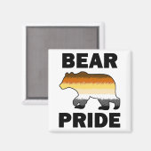 Aimant Fierté de l'ours (Recto/Verso)