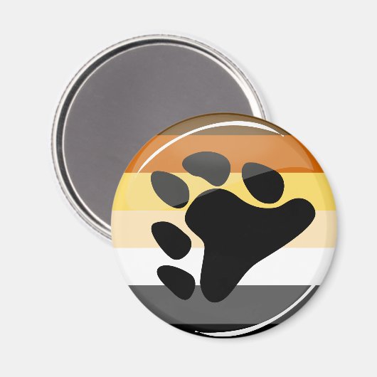 Aimant Fierté de l'ours (Recto/Verso)