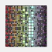 Aimant Fierté de neurogande Super funky Retro Mod (Devant)