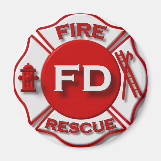 Aimant Fierté des pompiers (Devant)