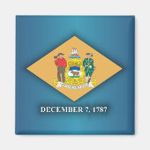 Aimant Fierté du Delaware (Devant)