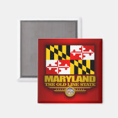 Aimant Fierté du Maryland (Recto/Verso)