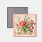 Aimant Fierté et préjugé M. Darcy cite, Most Ardently (Recto/Verso)