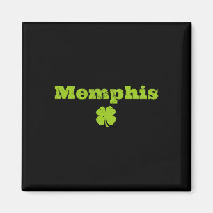 Aimant Fierté irlandaise de Memphis Tn Image Shamrock St