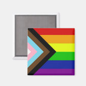 Aimant Fierté LGBTQ+ (Recto/Verso)