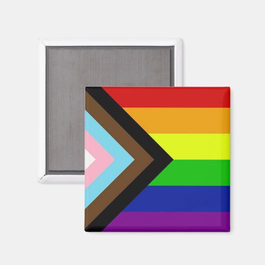 Aimant Fierté LGBTQ+ (Recto/Verso)