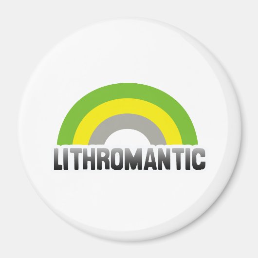 Aimant Fierté lithromantique (Devant)