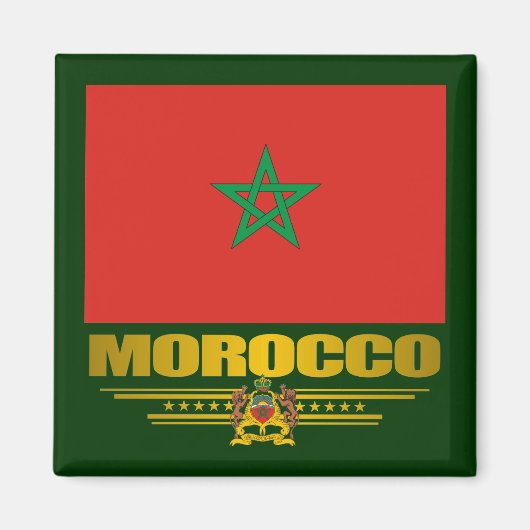 Aimant "Fierté marocaine" (Devant)