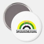 Aimant Fierté skoliosexuelle (Recto/Verso)