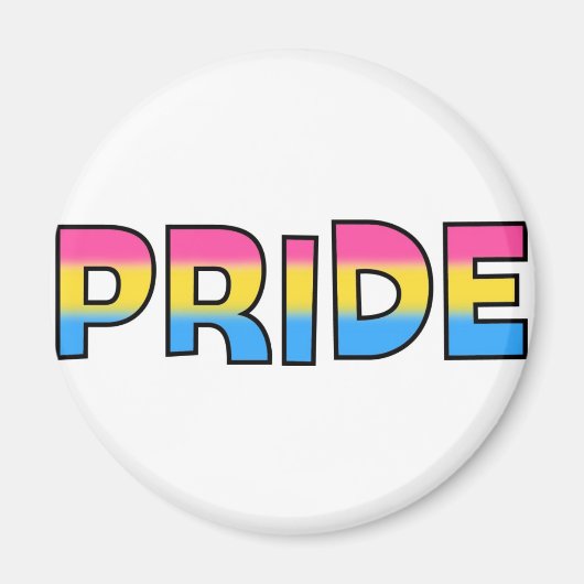 Aimant Fierté transexuelle/omnisexuelle (Devant)