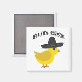 Aimant Fiesta Chick (Recto/Verso)