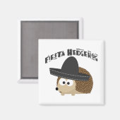 Aimant Fiesta Hedgehog (Recto/Verso)