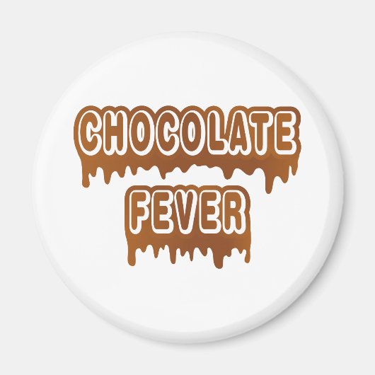 Aimant Fièvre au chocolat (Devant)