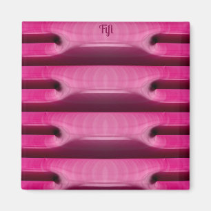 Aimant FIFI ~ BONS BONNES ~ Motif Abstrait ~ PINK ~