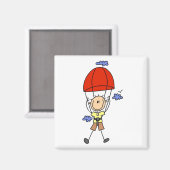 Aimant Figure Bâton Plongée dans le Ciel (Recto/Verso)
