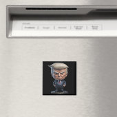 Aimant Figure caricature de Donald Trump (In Situ (Lave-vaisselle))