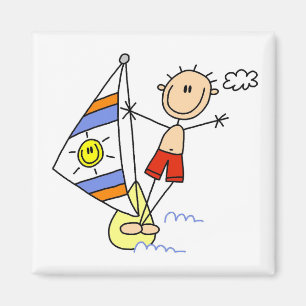 Aimant Figure de bâton de parachute