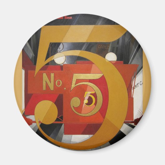 Aimant Figure de Cudern Art moderne (Devant)