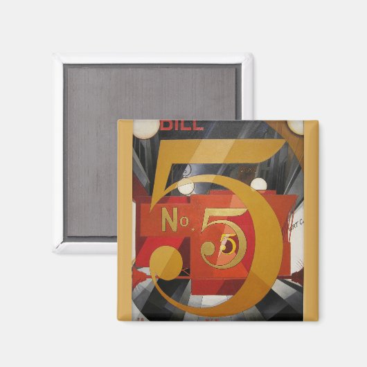 Aimant Figure de Cudern Art moderne (Recto/Verso)