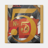 Aimant Figure de Cudern Art moderne (Devant)