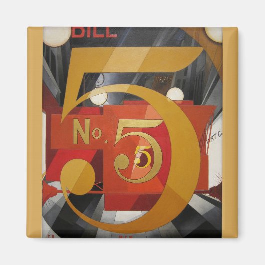 Aimant Figure de Cudern Art moderne (Devant)