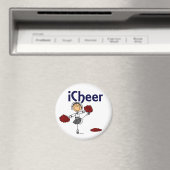 Aimant Figure de la sticle pom-pom girl I (In Situ (Lave-vaisselle))