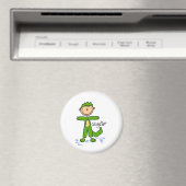 Aimant Figure De Sticulation Dans L'Aimant De Costume D'A (In Situ (Lave-vaisselle))