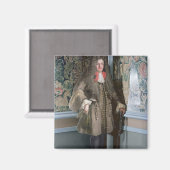 Aimant Figure de tableau fictif d'un homme, c.1690 (Recto/Verso)
