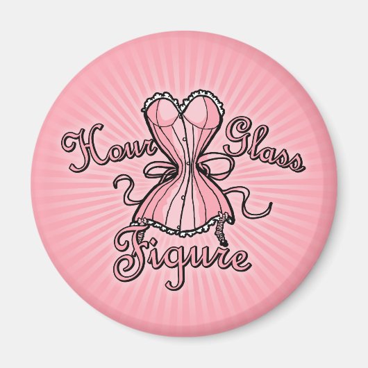 Aimant Figure en sablier (Devant)