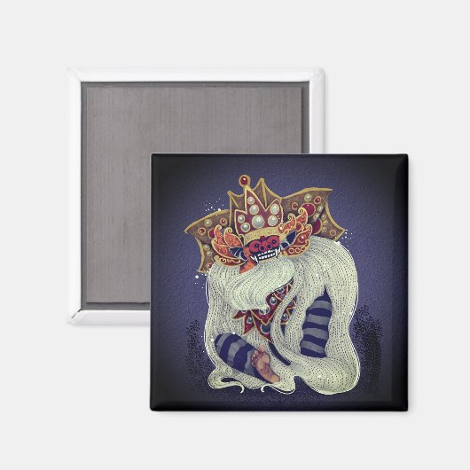 Aimant Figure traditionnelle (Recto/Verso)