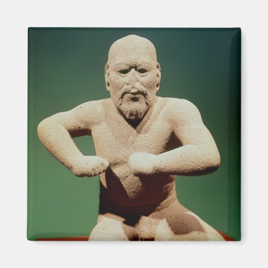 Aimant Figurine d'un lutteur (Devant)