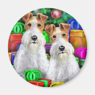 Aimant Fil Fox Terrier Offres ouvertes Noël